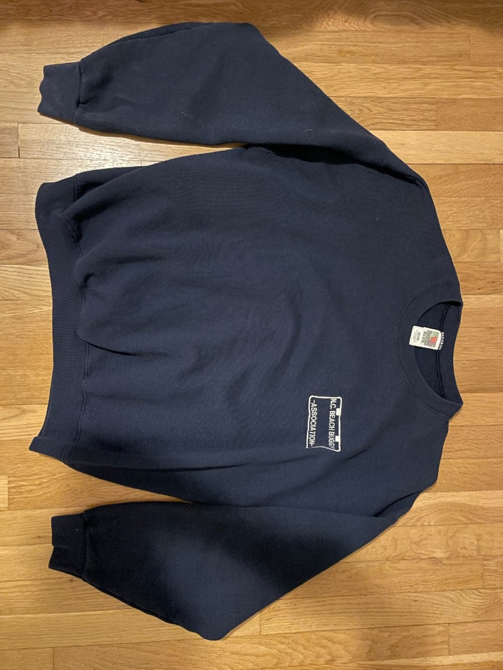 Navy sweatshirt
